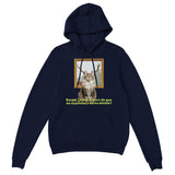 Sudadera con Capucha Unisex Estampado de Gato "Dudas de Miau" Michilandia | La tienda online de los fans de gatos