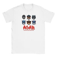 Camiseta Junior Unisex Estampado de Gato "Gatitos de la Ley" Michilandia | La tienda online de los fans de gatos