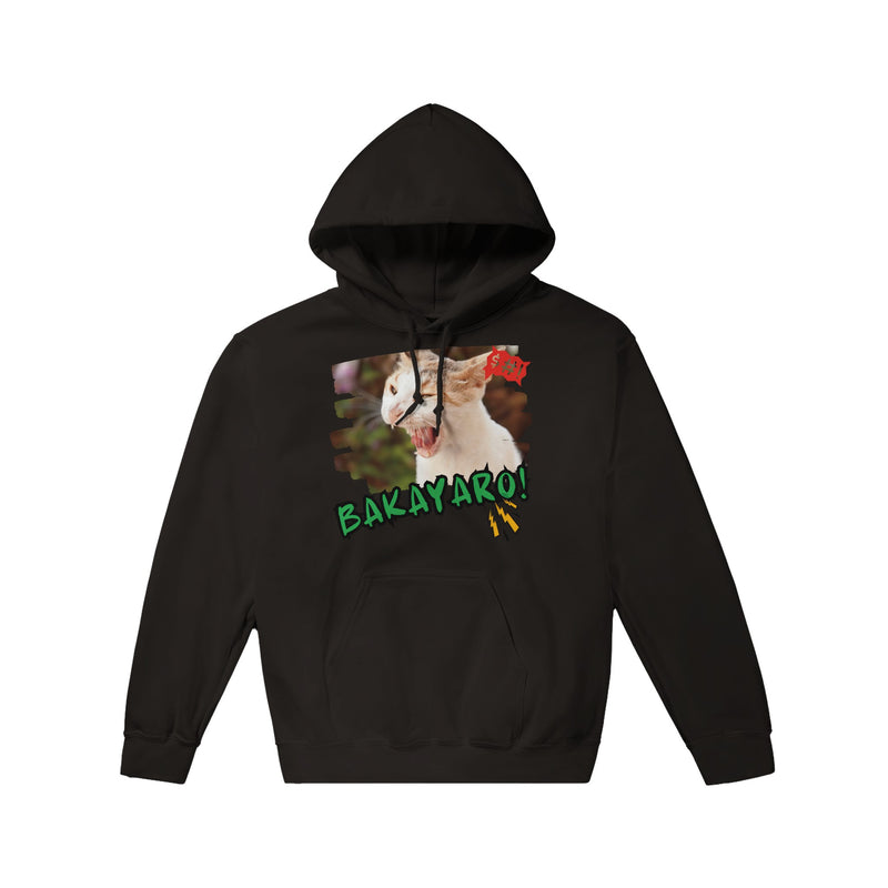 Sudadera con Capucha Unisex Estampado de Gato "Expresión Audaz" Michilandia | La tienda online de los amantes de gatos