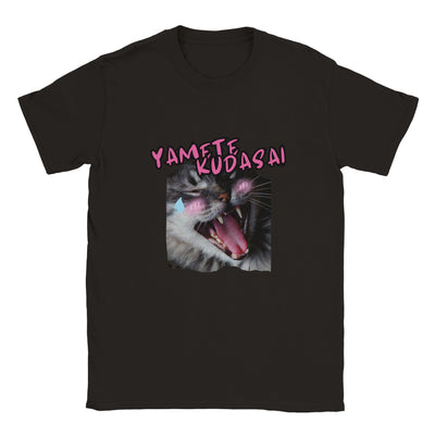 Camiseta unisex estampado de gato 