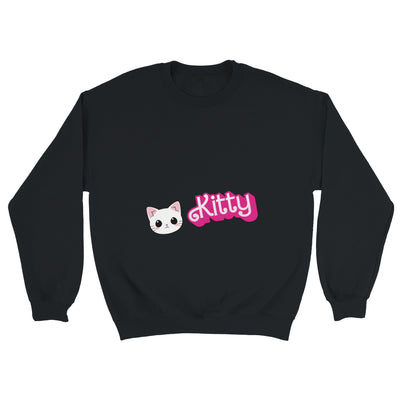 Sudadera Unisex Estampado de Gato "Kitty Barbie" Michilandia