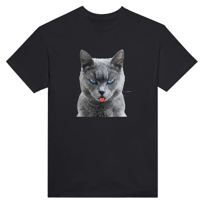 Camiseta Unisex Estampado de Gato 