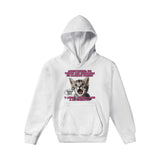 Sudadera con capucha júnior estampado de gato "El Gran Descubrimiento" Michilandia | La tienda online de los fans de gatos