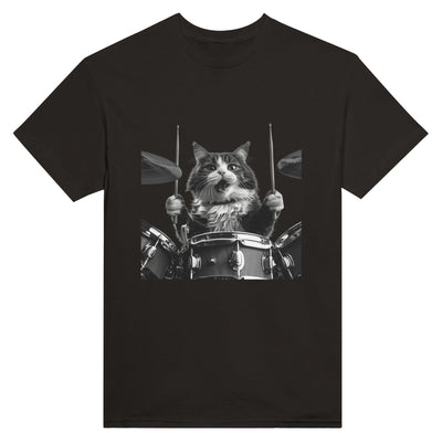 Camiseta Unisex Estampado de Gato 