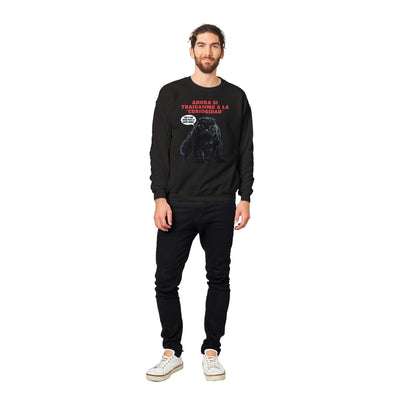 Sudadera Unisex Estampado de Gato "Curiosidad Superada" Michilandia | La tienda online de los fans de gatos