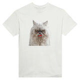 Camiseta Unisex Estampado de Gato "Miau de Rabia" Michilandia