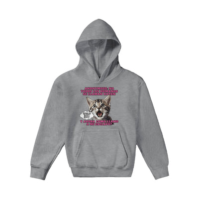 Sudadera con capucha júnior estampado de gato "El Gran Descubrimiento" Michilandia | La tienda online de los fans de gatos