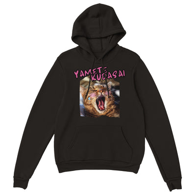 Sudadera con Capucha Unisex Estampado de Gato 