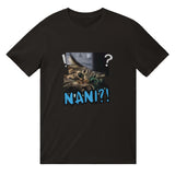 Camiseta unisex estampado de gato "Sorpresa Felina"