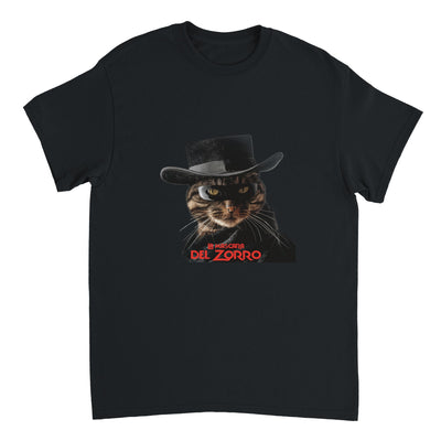 Camiseta Unisex Estampado de Gato "Miau Enmascarado" Michilandia