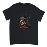 Camiseta Unisex Estampado de Gato "Miau Enmascarado" Michilandia