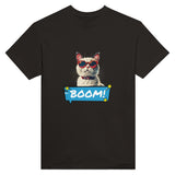 Camiseta Unisex Estampado de Gato "Explosión Miau" Michilandia