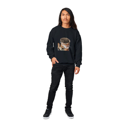 Sudadera Unisex Estampado de Gato "Le Chat Parisien" Michilandia | La tienda online de los fans de gatos