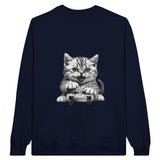 Sudadera Unisex Estampado de Gato "Gamer Miau Frustrado" Michilandia | La tienda online de los fans de gatos