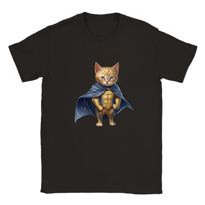 Camiseta unisex estampado de gato 