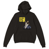 Sudadera con Capucha Unisex Estampado de Gato "René Michi Descartes" Michilandia | La tienda online de los amantes de gatos