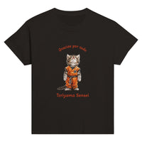 Camiseta Junior Unisex Estampado de Gato "Tributo a Toriyama" Michilandia