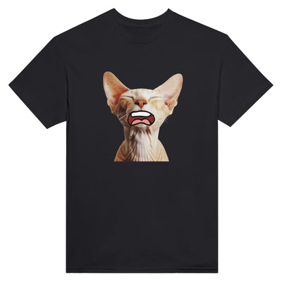 Camiseta Unisex Estampado de Gato 