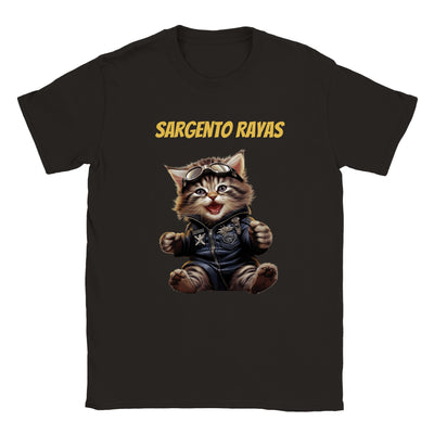 Camiseta unisex estampado de gato 