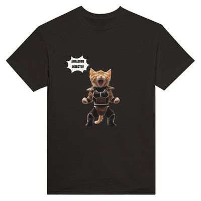 Camiseta Unisex Estampado de Gato 