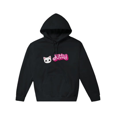 Sudadera con Capucha Unisex Estampado de Gato "Kitty Barbie" Michilandia