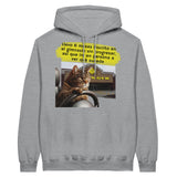 Sudadera con Capucha Unisex Estampado de Gato "Miau Fit" Michilandia | La tienda online de los fans de gatos