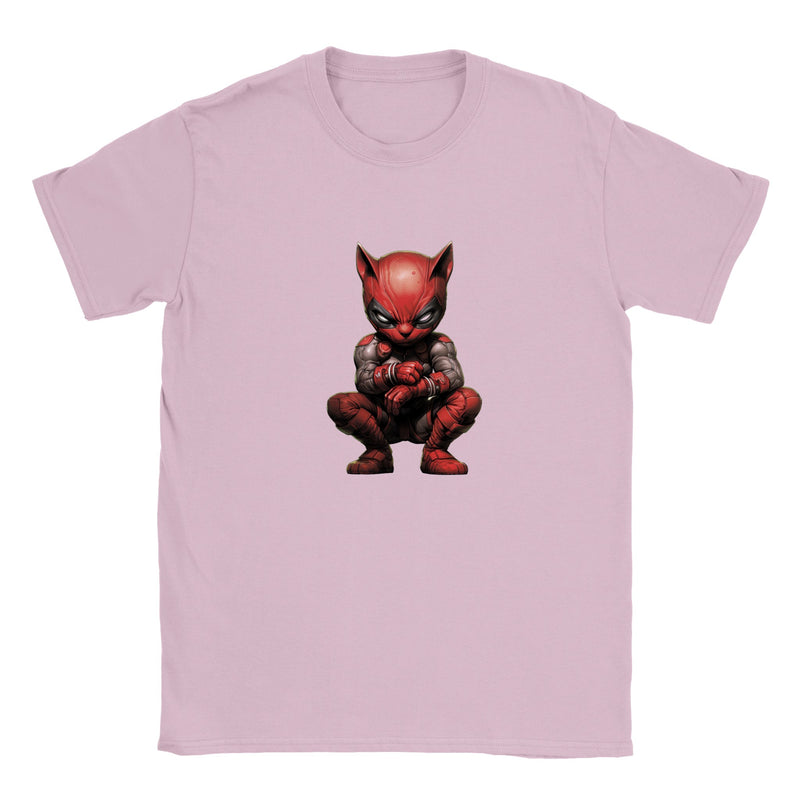 Camiseta júnior unisex estampado de gato "DeadCat" Michilandia | La tienda online de los amantes de gatos