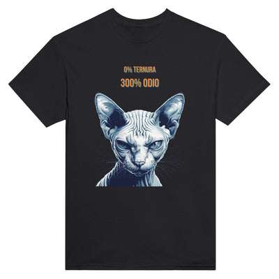 Camiseta Unisex Estampado de Gato 