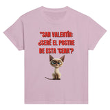 Camiseta Junior Unisex Estampado de Gato "Miau Romántico" Michilandia | La tienda online de los fans de gatos