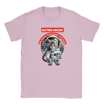 Camiseta júnior unisex "Astro michi" Gelato