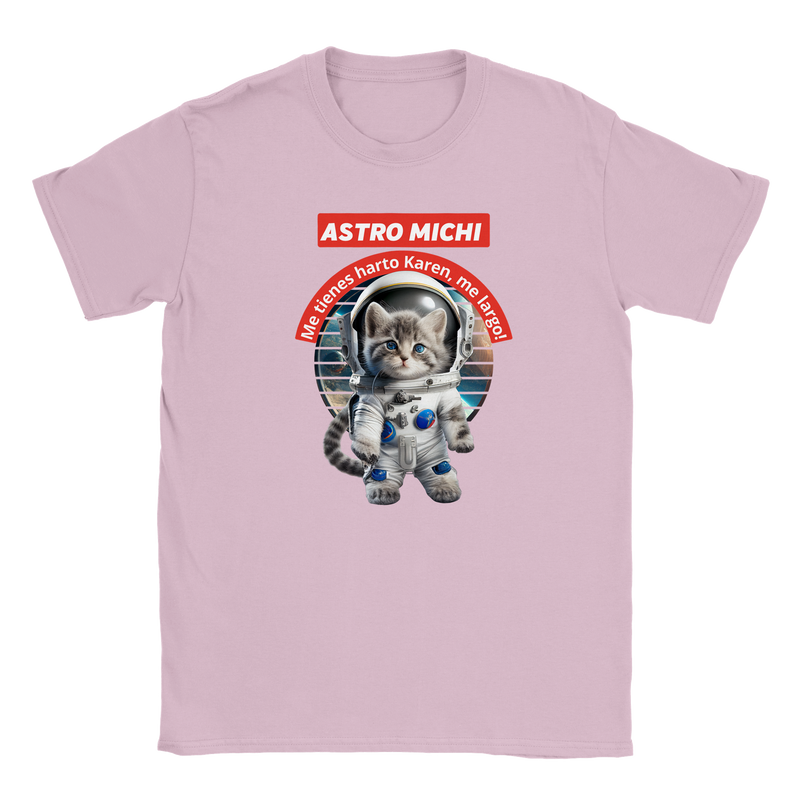 Camiseta júnior unisex "Astro michi" Gelato