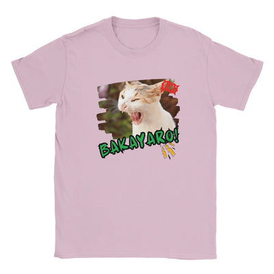 Camiseta Junior unisex Estampado de Gato "Expresión Audaz" Michilandia | La tienda online de los amantes de gatos