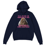 Sudadera con Capucha Unisex Estampado de Gato "Desilusión Anual" Michilandia | La tienda online de los fans de gatos