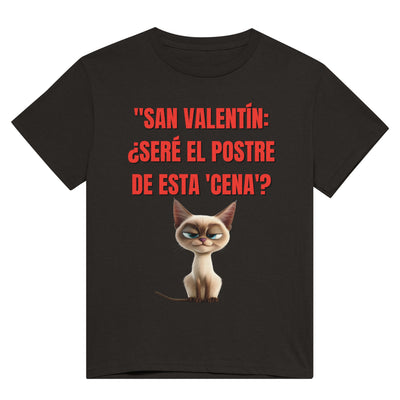 Camiseta Unisex Estampado de Gato 