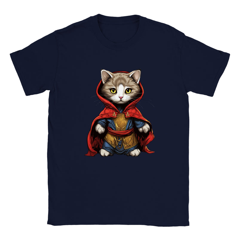 Camiseta unisex estampado de gato "Michi Strange" Gelato