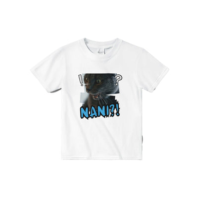 Camiseta Junior Unisex Estampado de Gato "Pregunta Gatuna" Michilandia | La tienda online de los amantes de gatos