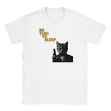 Camiseta Junior Unisex Estampado de Gato "Bond, James Miau" Michilandia | La tienda online de los fans de gatos