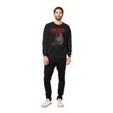 Sudadera Unisex Estampado de Gato "Fit o Feliz" Michilandia | La tienda online de los fans de gatos