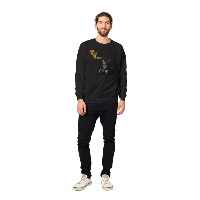 Sudadera Unisex Estampado de Gato "Bond, James Miau" Michilandia | La tienda online de los fans de gatos