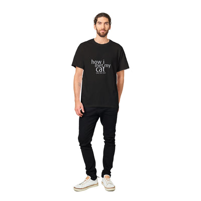 Camiseta Unisex Estampado de Gato "Primer Mordisco" Michilandia | La tienda online de los fans de gatos