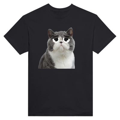 Camiseta Unisex Estampado de Gato 