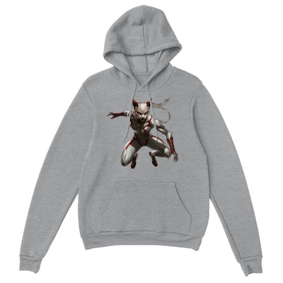 Sudadera con capucha unisex estampado de gato "Spider Kitty" Gelato