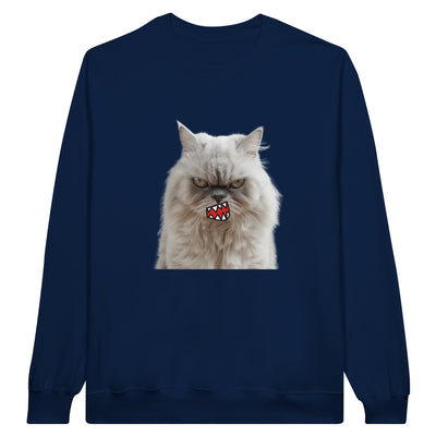 Sudadera Unisex Estampado de Gato "Miau de Rabia" Michilandia