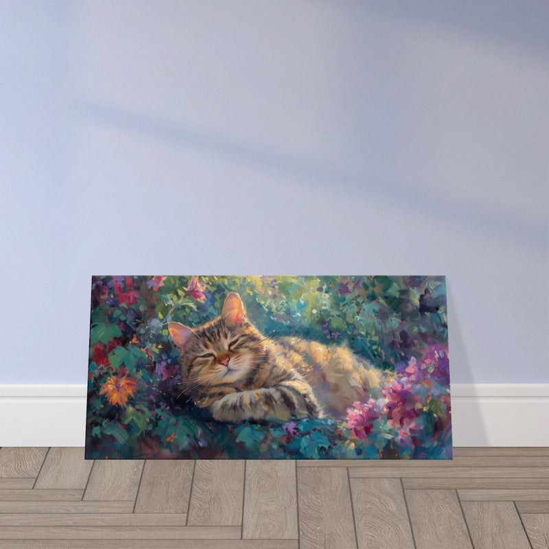 Lienzo de gato "Monet Miau" Michilandia | La tienda online de los fans de gatos