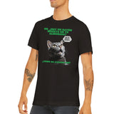 Camiseta unisex estampado de gato "Regalo Sorpresa" Michilandia | La tienda online de los amantes de gatos