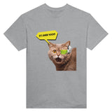 Camiseta Unisex Estampado de Gato "9000 Miaus" Michilandia