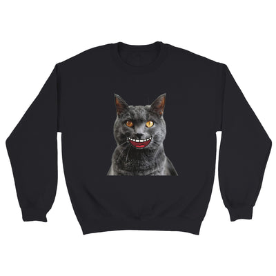 Sudadera Unisex Estampado de Gato "Miau Malhumorado" Michilandia