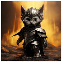 Póster de gato "Michi Sauron" Gelato