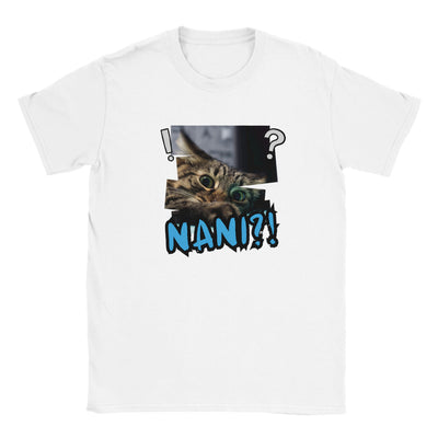 Camiseta Junior Unisex Estampado de Gato 