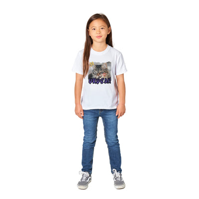 Camiseta Junior Unisex Estampado de Gato "Meme Urusai!" Michilandia | La tienda online de los amantes de gatos